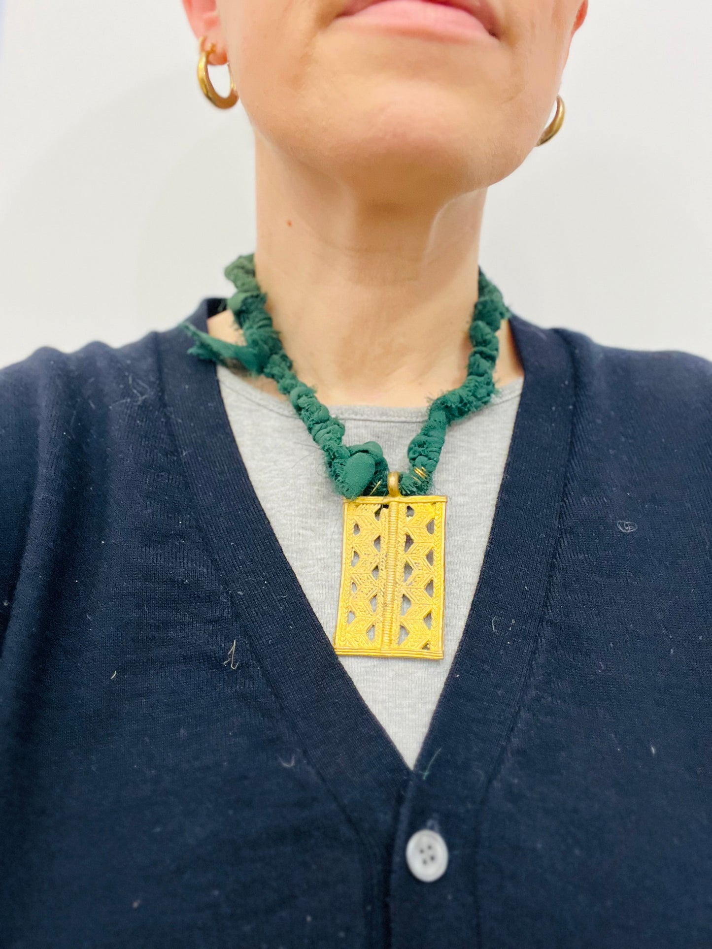 Collana in cotone