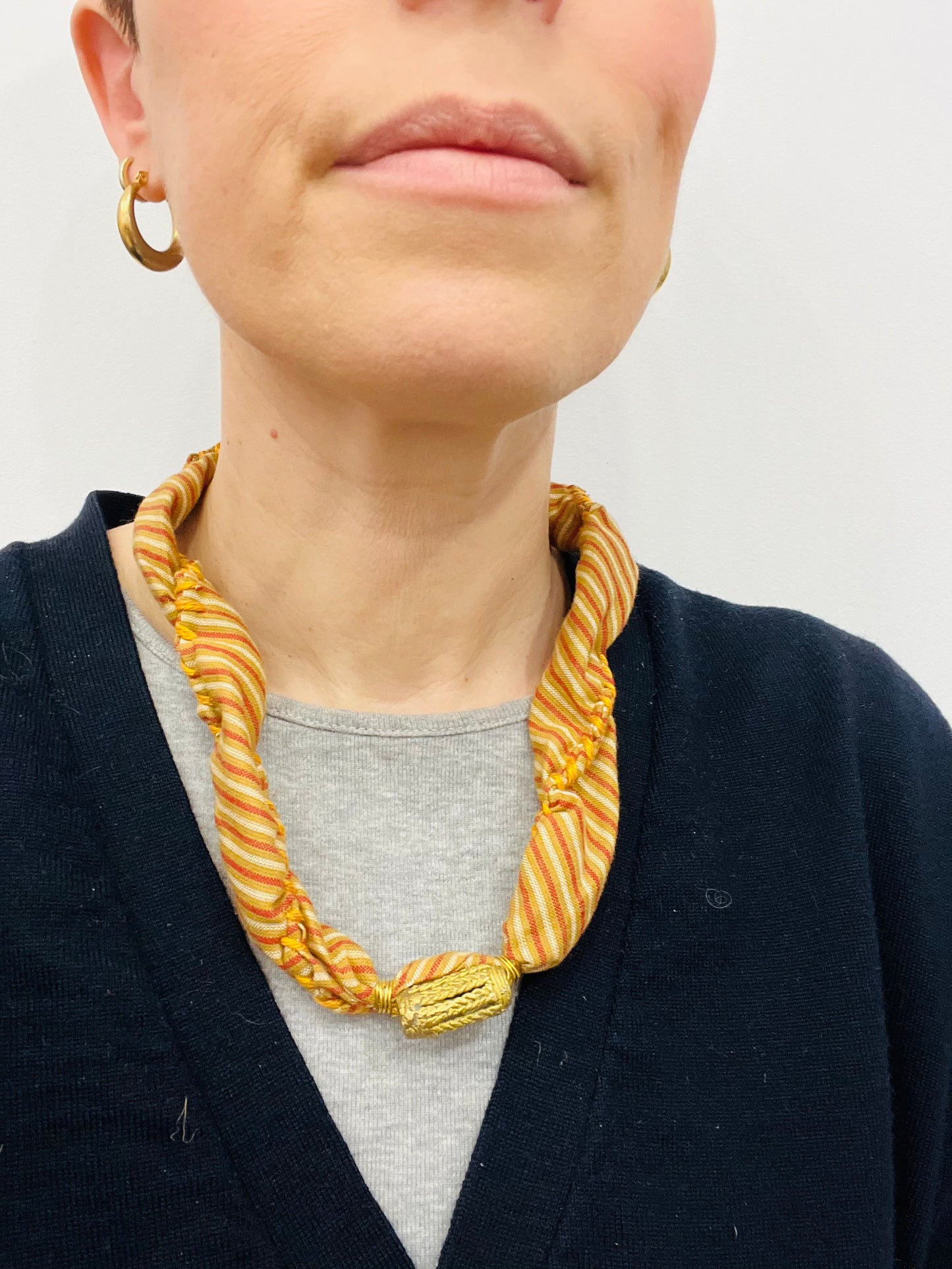 Collana in cotone