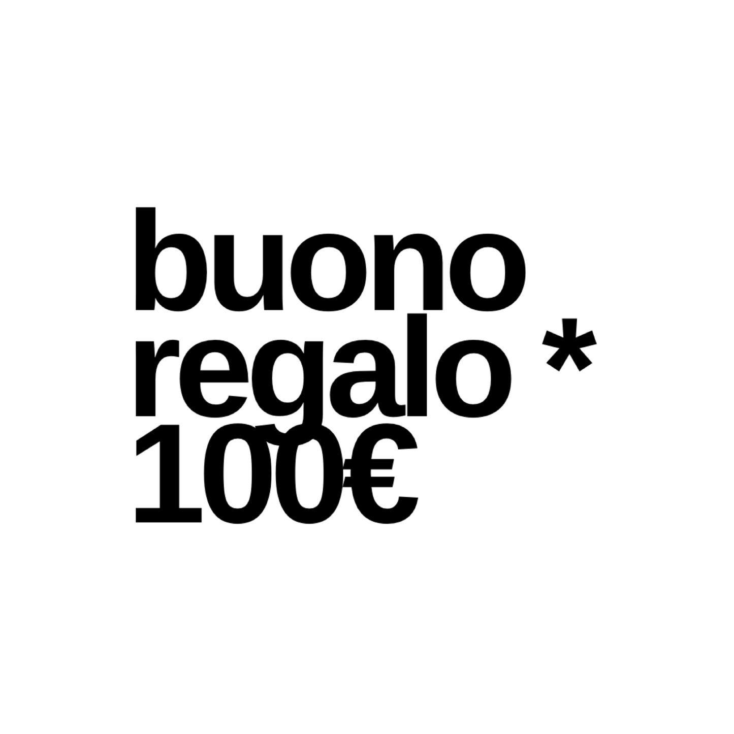 BUONO REGALO