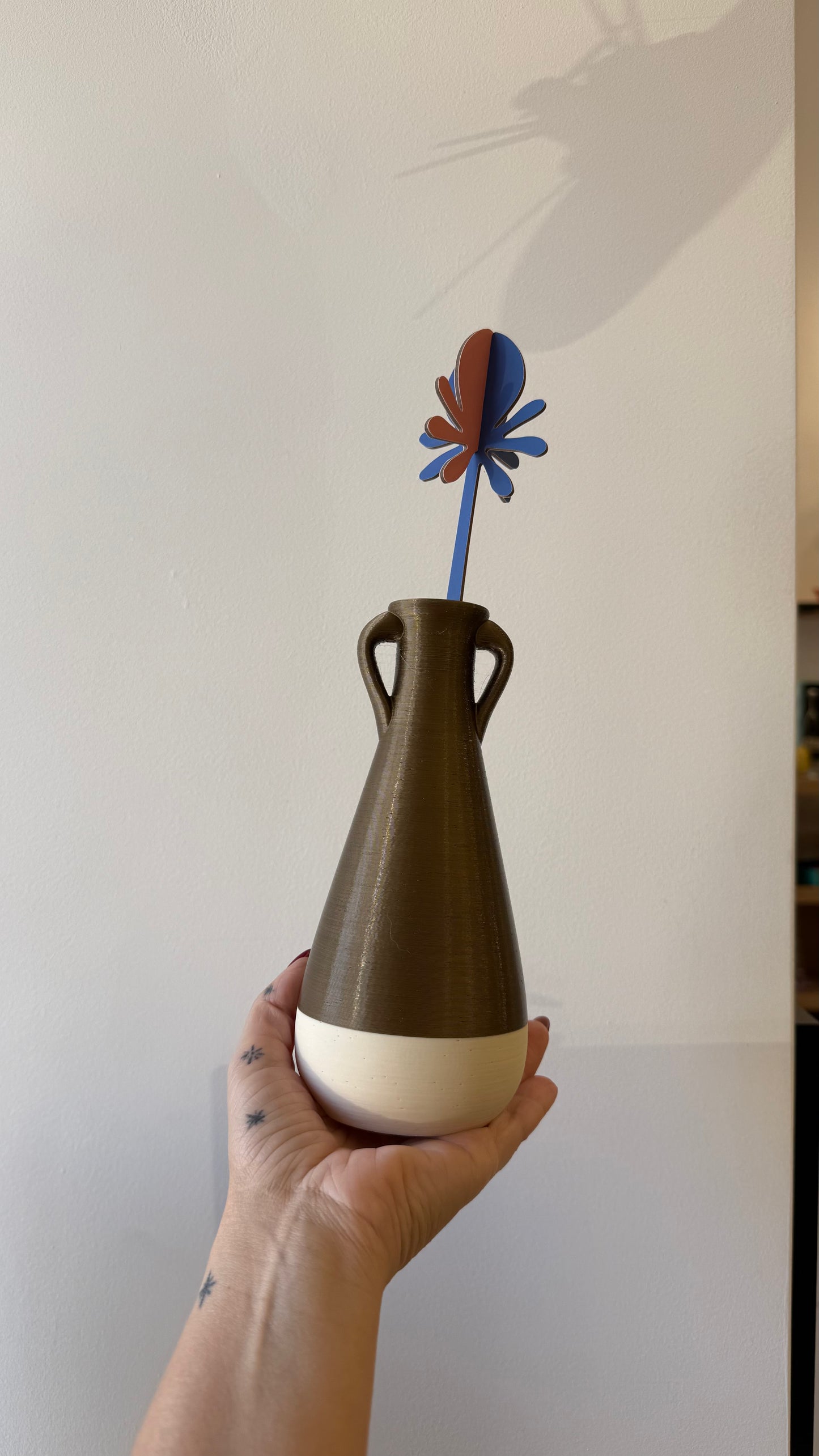 Vaso Cornelia Bi colore