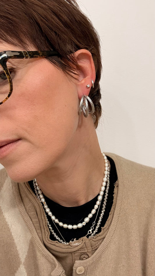 Orecchino tre cerchi